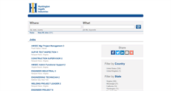 Desktop Screenshot of huntingtoningalls.jobs